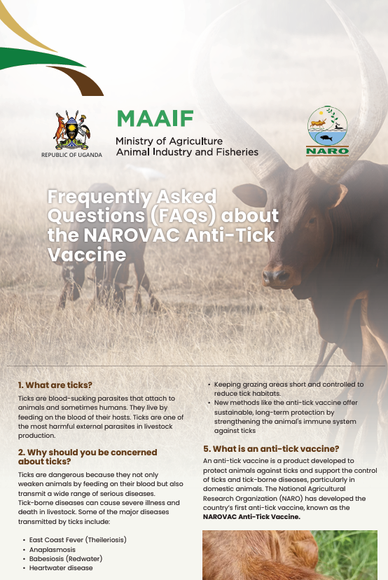 NAROVAC Frequently Asked Questions